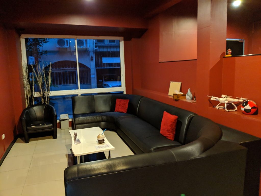 Mitu Massage Waiting Area