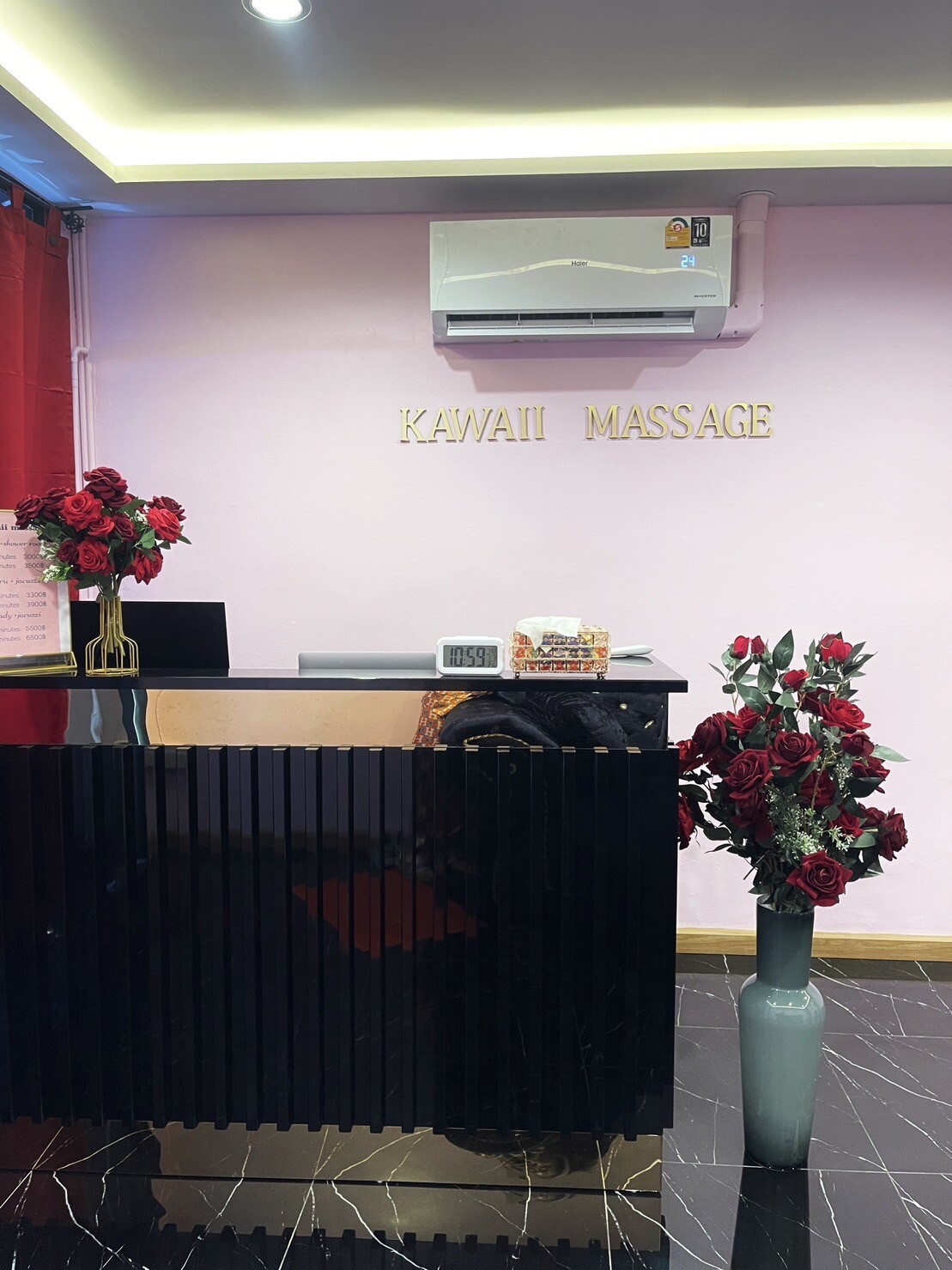 Kawaii Nuru Massage Bangkok Reception